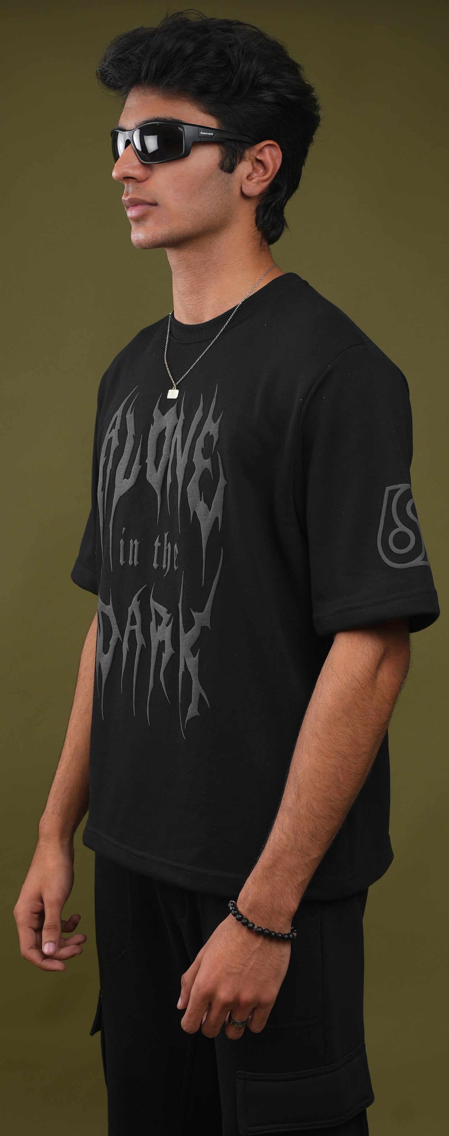 Alone In The Dark Black T-Shirt