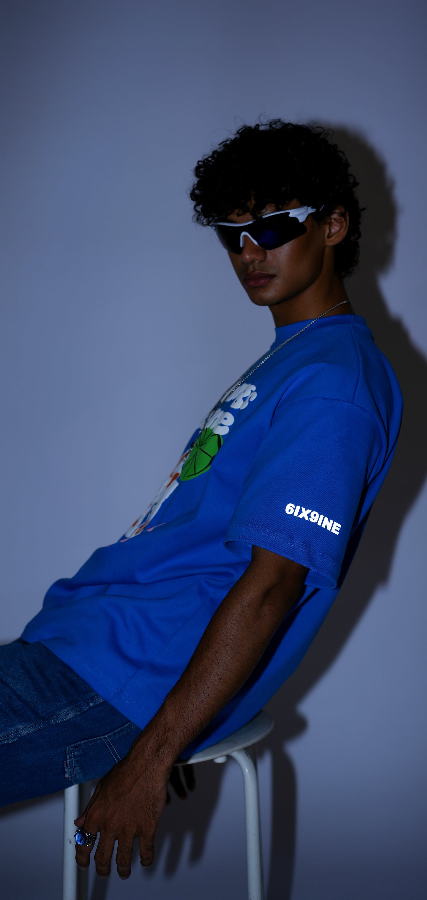 Good Things Take Time Blue Tshirt