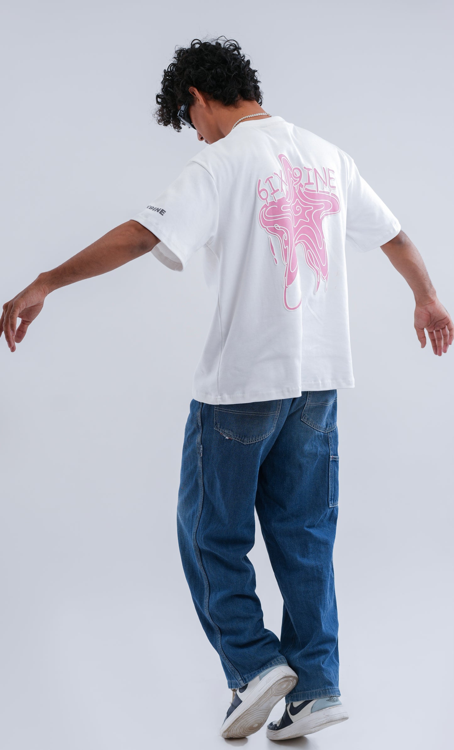 Lucky Star White Tshirt