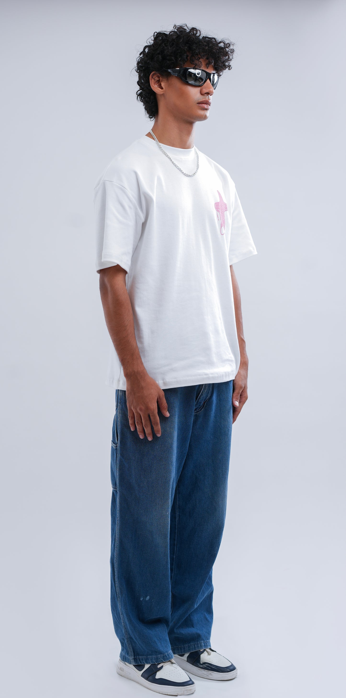 Lucky Star White Tshirt