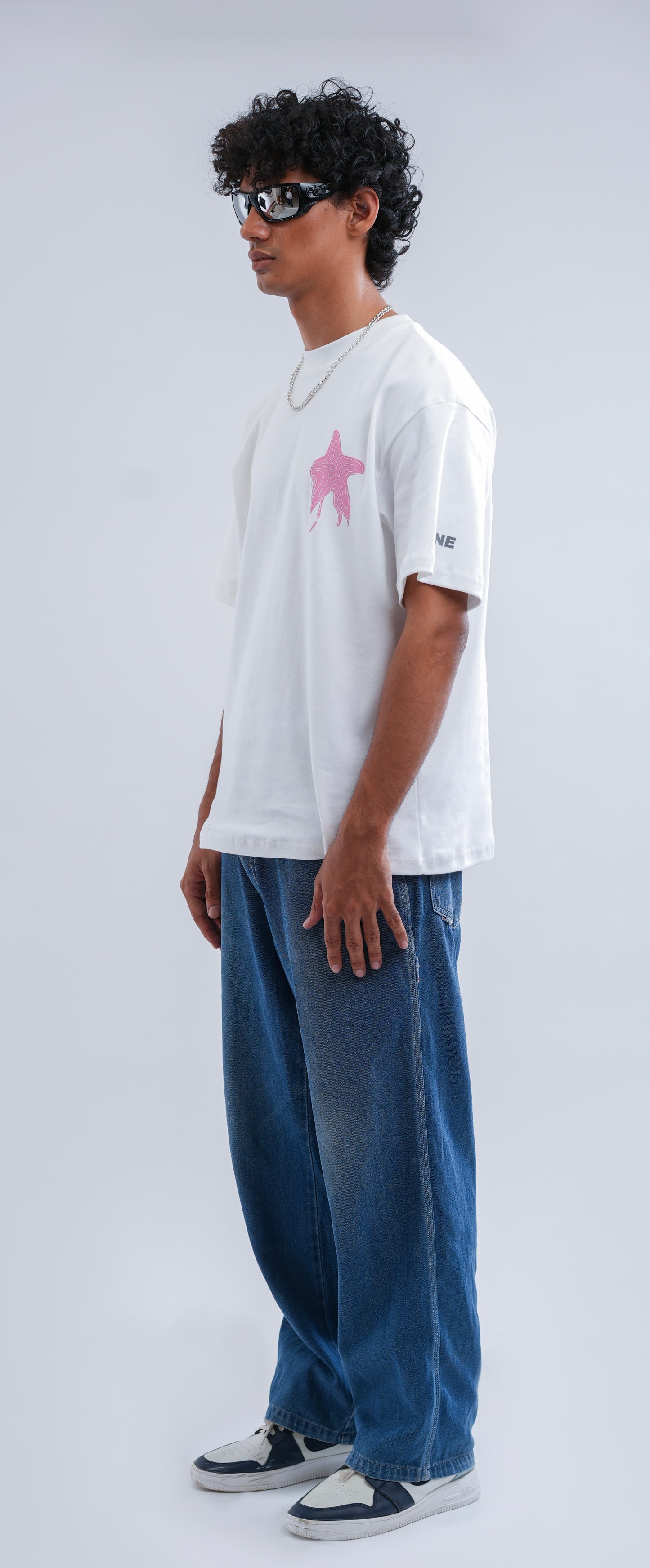 Lucky Star White Tshirt