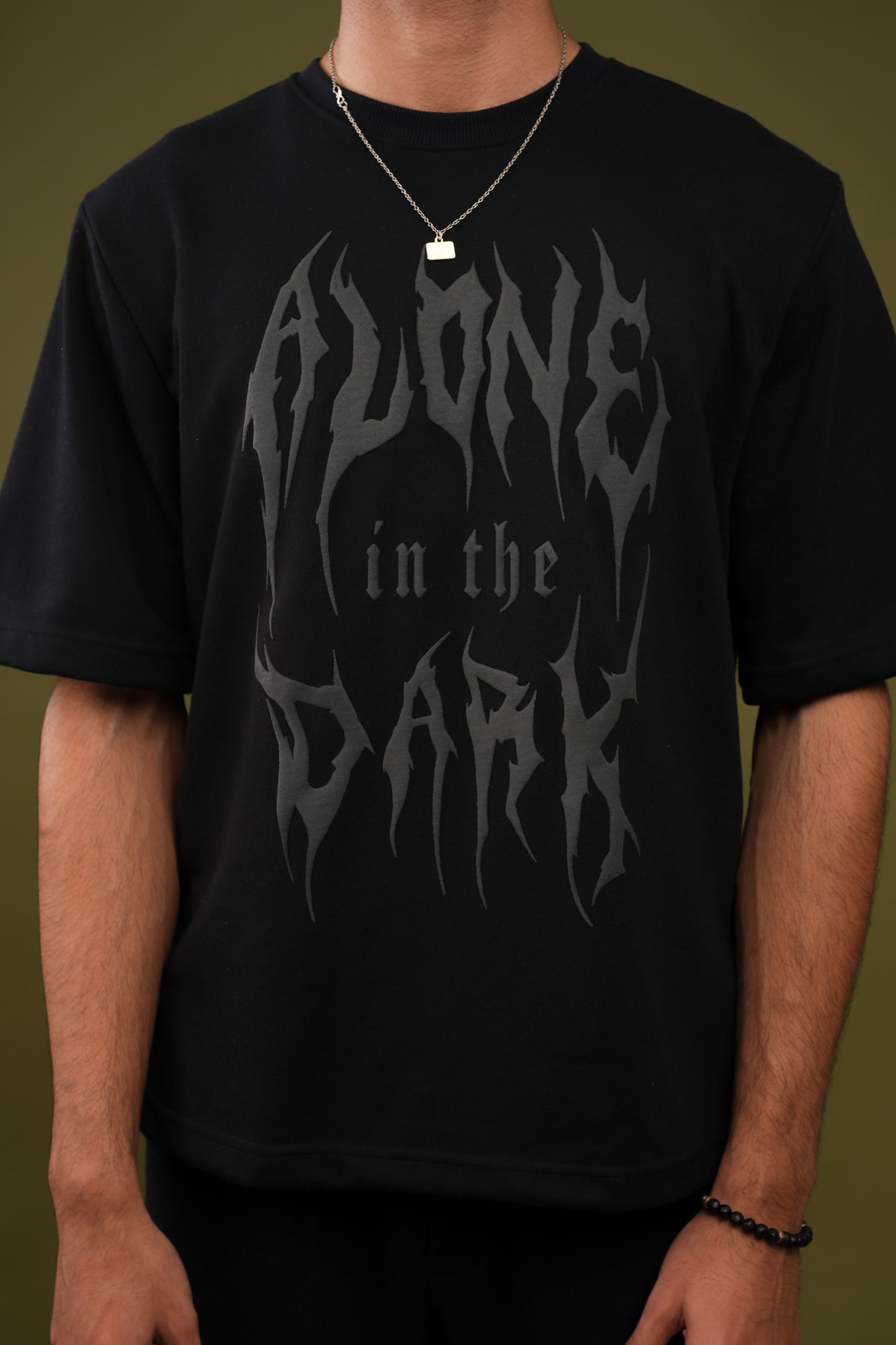 Alone In The Dark Black T-Shirt