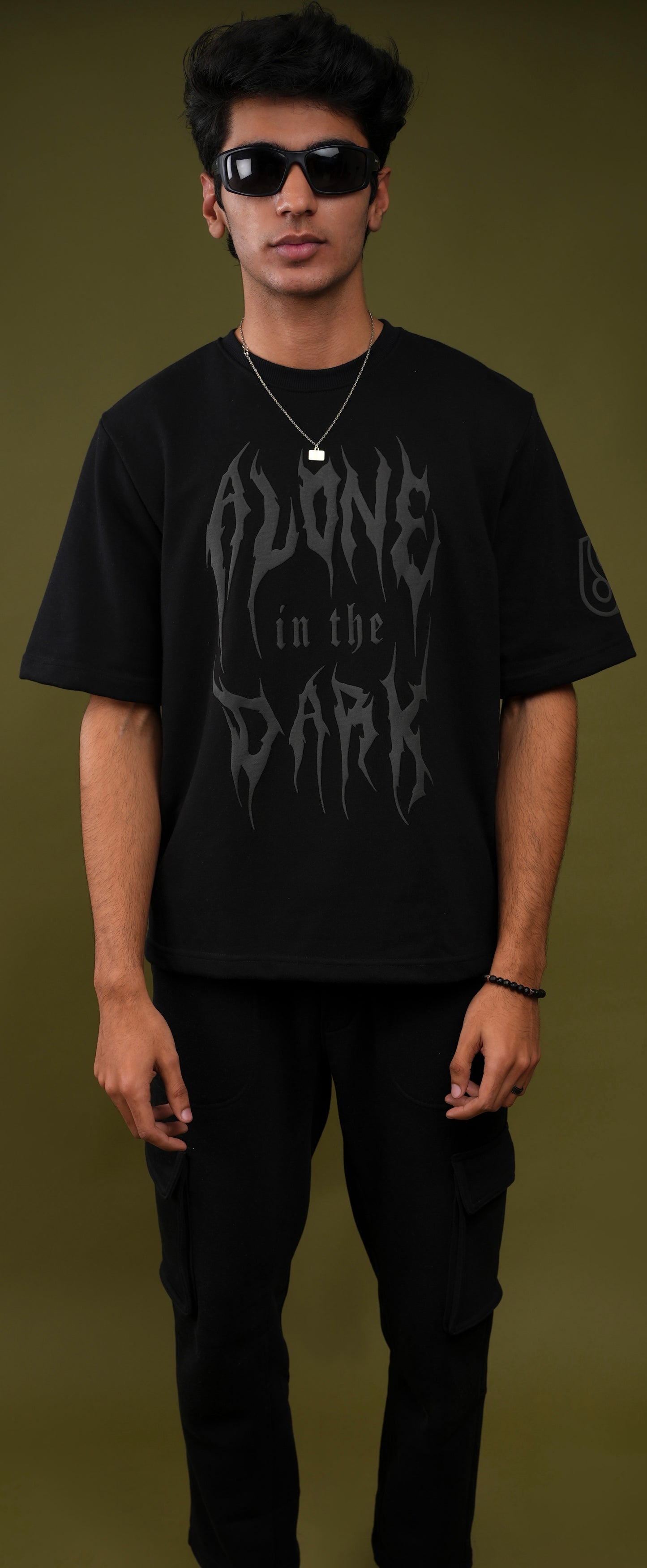 Alone In The Dark Black T-Shirt