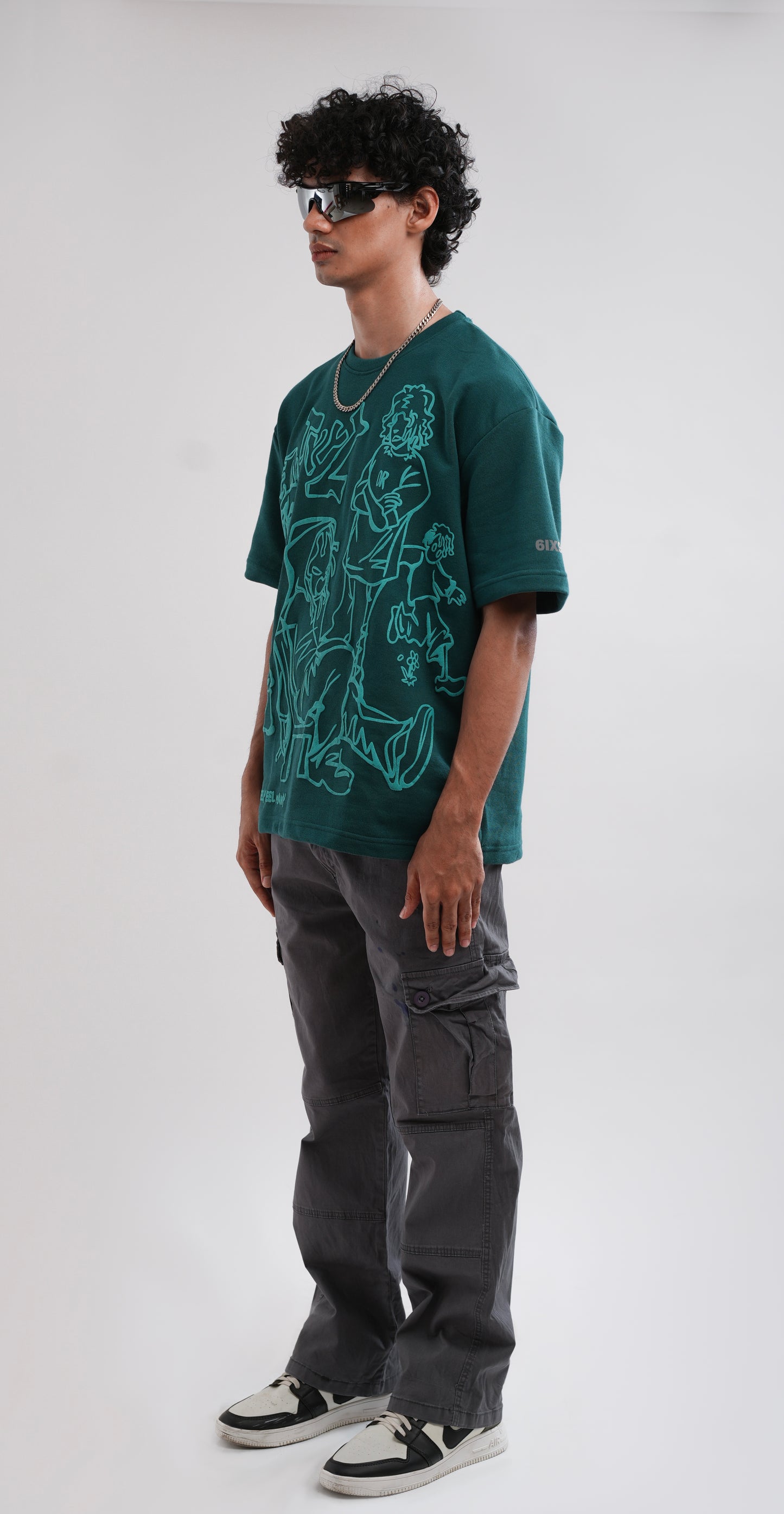 Vaguely feel Many-Green tshirt